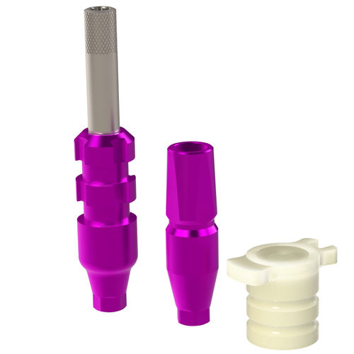 Titanium transfer abutment - Nobel Biocare® - Heliocos GmbH - internal hexagon / straight / pick-up transfer