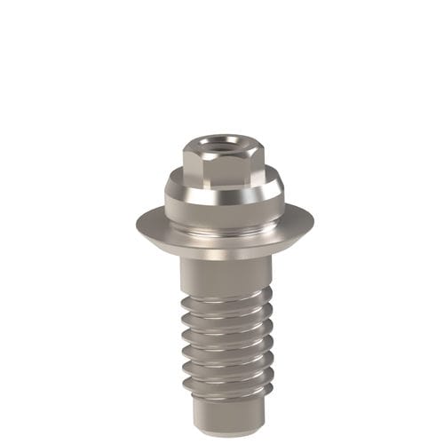 Titanium implant abutment - 21.558.38.005 - Heliocos GmbH - internal tri-lobe / straight / multi-unit