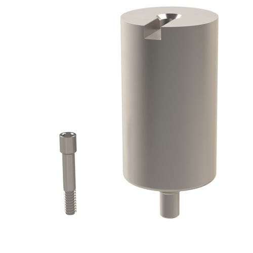 Titanium implant abutment - 25.065.11.000 - Heliocos GmbH - internal / internal tri-lobe / straight