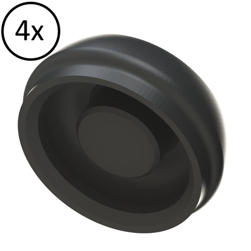 Plastic implant abutment - 140CPPN-HE - Heliocos GmbH - internal / straight / Locator®