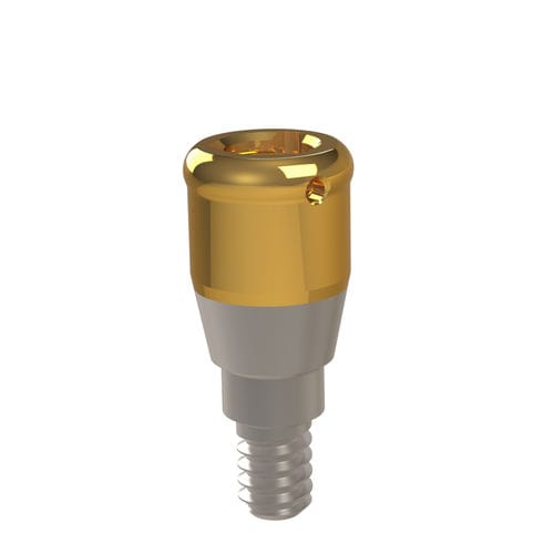 Titanium implant abutment - 26.130.36.010 - Heliocos GmbH - internal / straight / Locator®