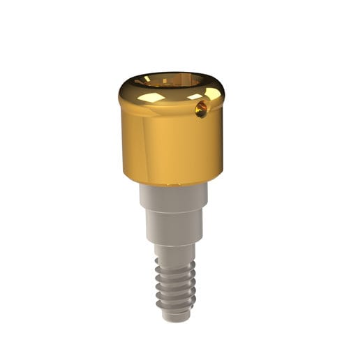 Titanium implant abutment - 26.219.34.010 - Heliocos GmbH - internal / straight / Locator®