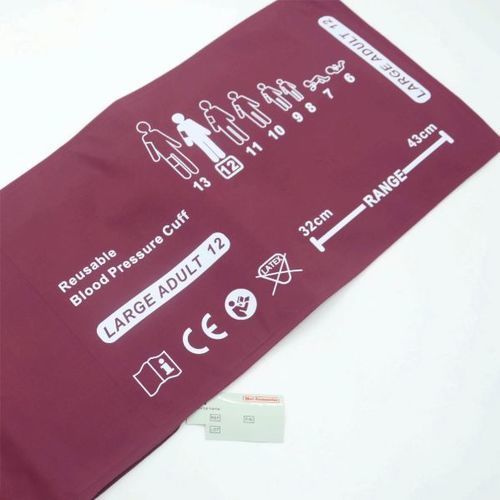 NIBP cuff - REUSE-12 - Med Accessories - adult / nylon / polyurethane