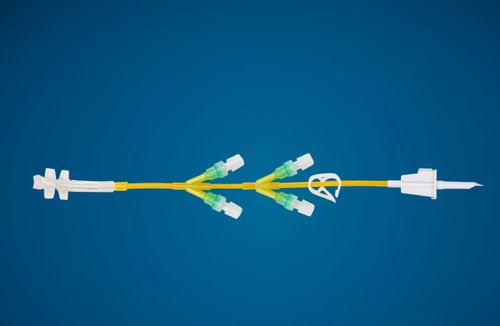 Chemotherapy infusion set - KS-IV403A-PF - Kapsam - with Y port / with light protection / with hemostasis valve