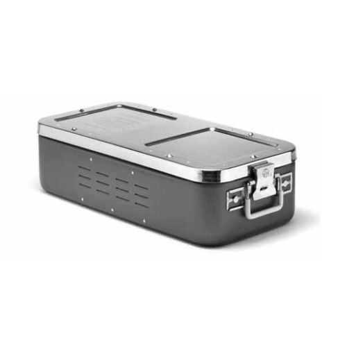 Instrument sterilization container - 207 series - C.B.M. - stainless steel / anodized aluminum / non-perforated
