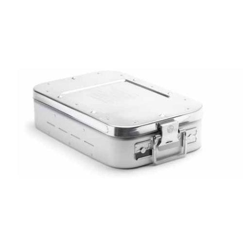 Instrument sterilization container - 408 series - C.B.M. - anodized aluminum / non-perforated