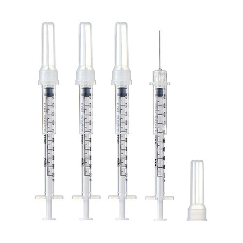 1 ml syringe - KDL-SSS - Nanchang Kindly Meditech - 0.5 ml / rubber ...