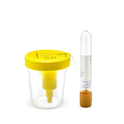 Urine sample container - Nanchang Kindly Meditech - vacuum / with cap