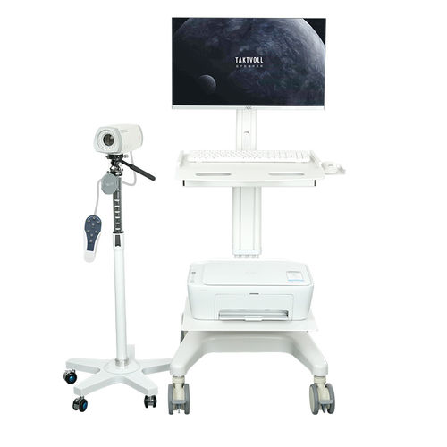 Video colposcope - SY02 - Beijing Taktvoll Technology - trolley-mounted