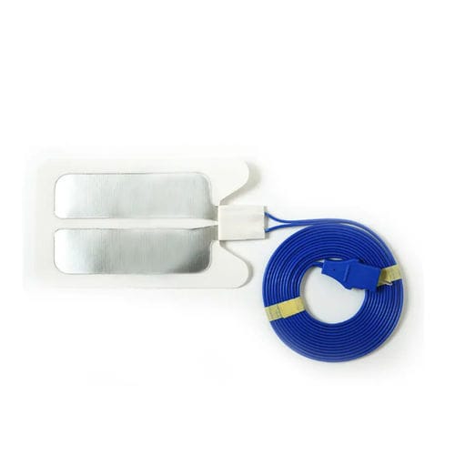 Electrosurgical unit neutral plate - SJR-N-C2W - Beijing Taktvoll Technology - aluminium / adhesive / single-use