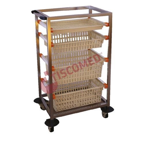 Medical cart - TCTE 1010 - Tiscomed - hospital / medication / treatment