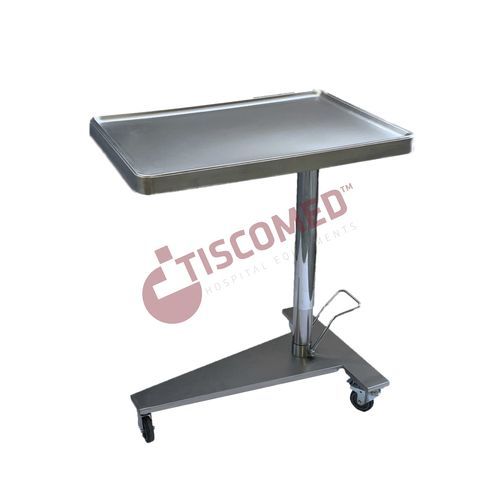 Stainless steel instrument table - TTMT 3080 - Tiscomed