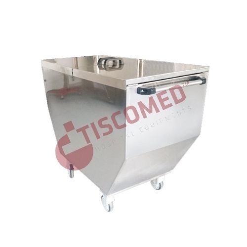 Medical trolley - TTDA 3400 - Tiscomed - hospital / cleaning / waste