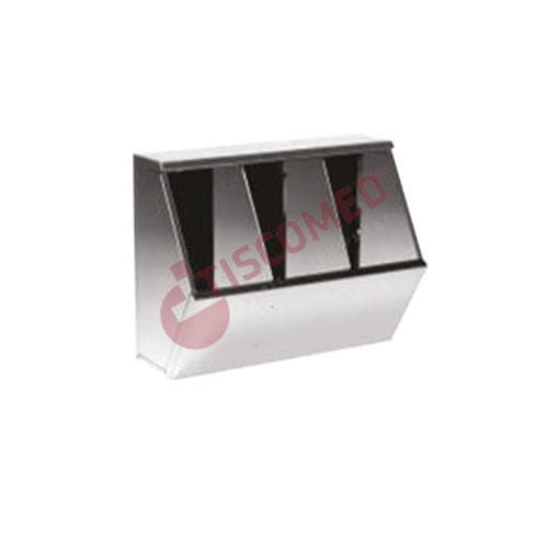 Wall-mounted cupboard - TDCA 2003 - Tiscomed - for linen / hospital / stainless steel