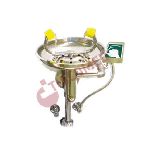 Eye wash station with sink - TEYE 4975 - Tiscomed - wall-mounted