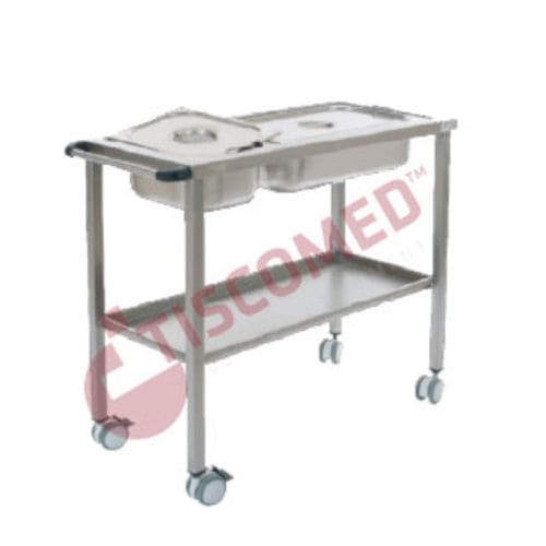 Surgical trolley - TTAC 3370 - Tiscomed - medical / hospital / for general purposes