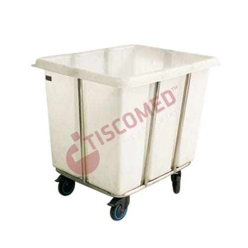 Medical linen trolley - TTLA 3605 - Tiscomed - laundry / transport / with containers