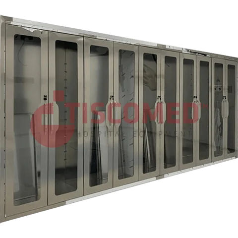 Operating room cabinet - TORC 2800 - Tiscomed - security / supply / multi-function