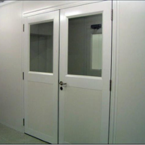 Clean room door - MayAir Manufacturing (M) Sdn Bhd - swing / stainless steel / aluminum