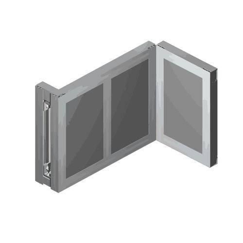 Cleanroom wall structure - CL2000 - MayAir Manufacturing (M) Sdn Bhd - with cladding panels
