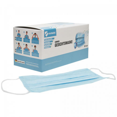 Half-mask safety mask - VS003-00064-0050 - Virshields - medical / disposable