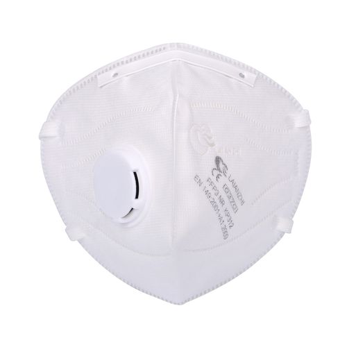 FFP3 respirator mask - KP312 - Zhongshan Saifute Labor Protective Articles Co., Ltd. - with exhalation valve / duckbill / adult