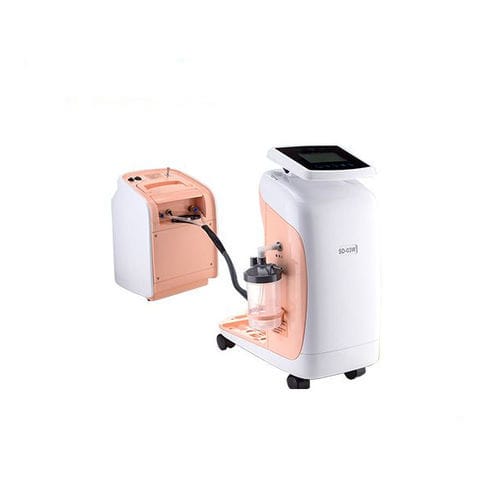 Medical oxygen generator - Split - Changzhou Zener Medtec - on casters