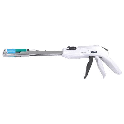 Curved surgical stapler - ZHXR 30 - Changzhou Zener Medtec - gastrointestinal anastomosis / disposable