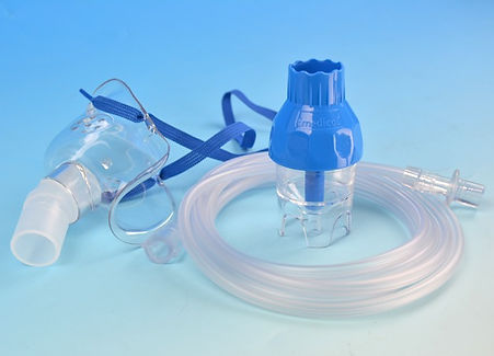 Nebulizer kit with hose - EM06-001 - Excellentcare Medical - with mask