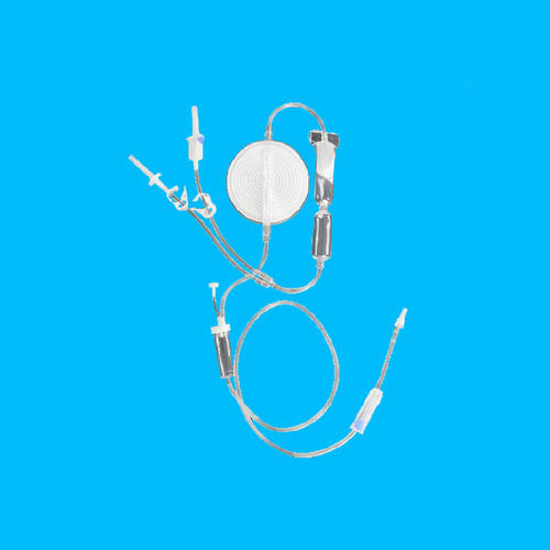 Blood transfusion set - HWTAi - blood donation / PVC / with stopcock