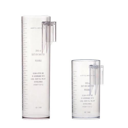 Body fluids suction jar - YDC series - HWTAi - single-use