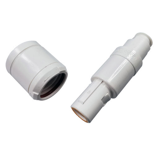 Medical device connector - Watertight 1P  - JPC Connectivity - plastic / straight / push-pull
