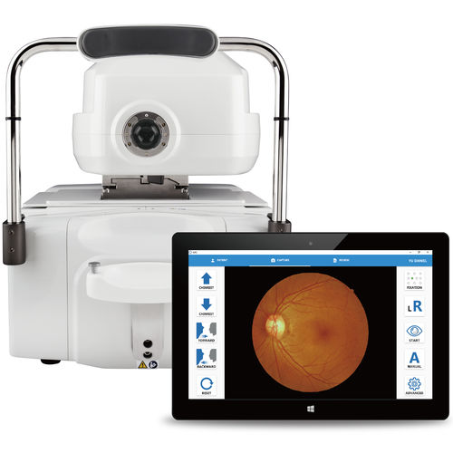 Non-mydriatic retinal camera - NFC-600 - Crystalvue Medical - tabletop
