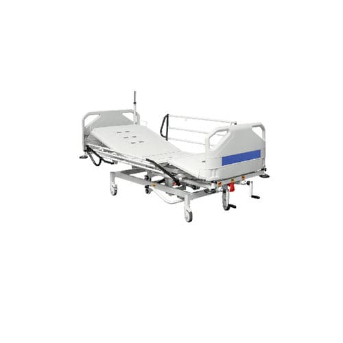 Intensive care bed - HSP 1000 - HOSPITOOL MEDICAL DEVICES INC. - hydraulic / height-adjustable / Trendelenburg