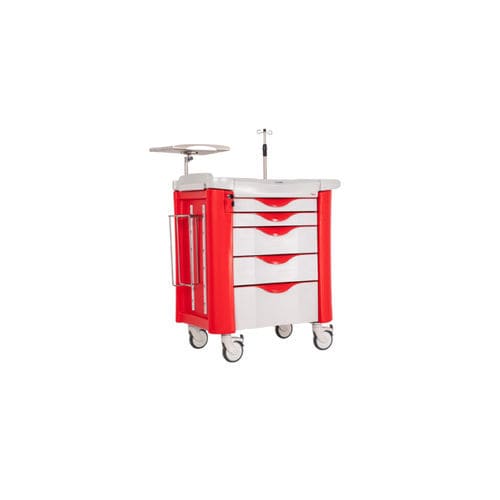 Medical trolley - EC - HOSPITOOL MEDICAL DEVICES INC. - emergency / for general purposes / oxygen cylinder