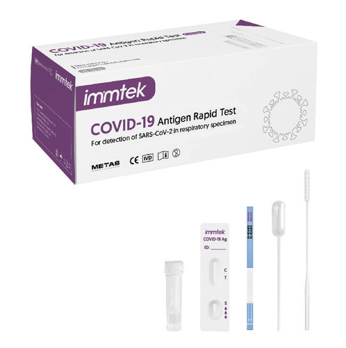 COVID-19 rapid test - ImmTek&trade; - Metas Biomedical - for antigens / SARS-COV-2 / nasopharyngeal