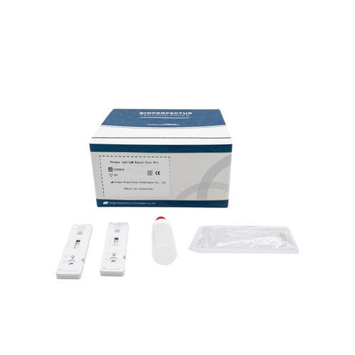 Dengue fever test kit SC20201W series BIOPERFECTUS IgG / IgM / serum