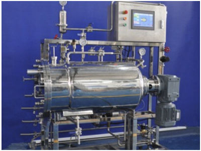 Laboratory bioreactor - 114 - KNIK CO.,LTD. - for microbial fermentation / sterilization in place