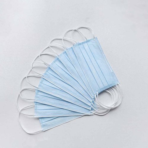 Adult surgical mask - YY 0469-2011 - Zhejiang Langci Medical Equipment Co., Ltd. - box of 10 / disposable / 3-ply