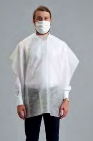 Unisex visitor gown - MANT3- P01 - Pointex - polypropylene / non-woven