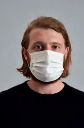 Polypropylene safety mask - PF-P07 - Pointex - fabric / medical / non-woven