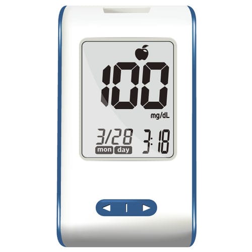 Automatic blood glucose meter - GlucoLeader GV01 - HMD Biomedical - GDH-FAD / electrochemical / Bluetooth