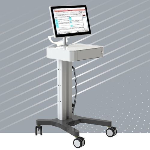 Accessories computer cart - ÇİZGİ TEKNOLOJİ ELEKTRONİK TASARIM VE ÜRETİM A.Ş. - height-adjustable / with drawer / with touchscreen