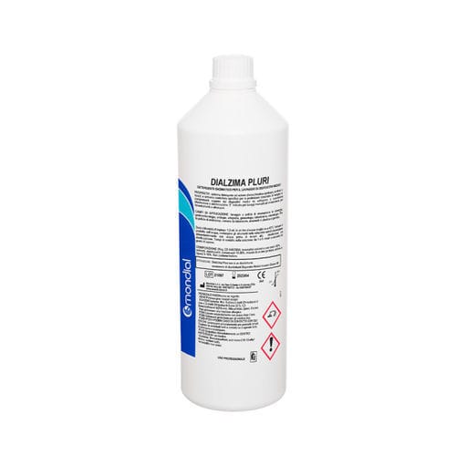 Liquid detergent - DIALZIMA PLURI - Mondial - 1000 mL / protease-based / amylase-based