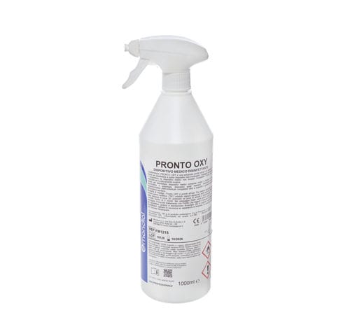 Disinfectant detergent - PRONTO OXY - Mondial - liquid / 1000 mL / for medical equipment