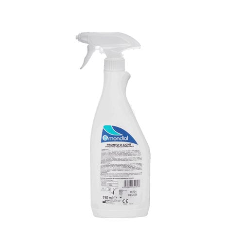Disinfectant detergent - PRONTO O-LIGHT  - Mondial - liquid / 750 mL / hydrogen peroxide