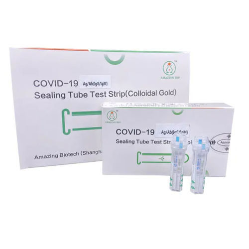 COVID-19 test kit - Amazing Biotech Co., Ltd - flu / for nucleocapsid proteins / IgG