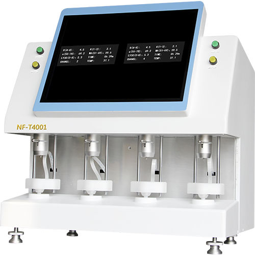 Automatic coagulation analyzer - NF-T4000 - ChongQing NanFang Numericl Control Equipment CO.,LTD - 4-channel / benchtop