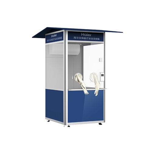 Medical booth - HCYC-1200 - Haier Biomedical - for biological hazards / floor-standing / positive pressure