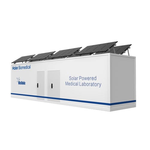 Laboratory mobile health vehicle - Solar Lab - Haier Biomedical - screening / container
